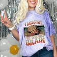 I Miss My Pre-Internet Brain Digital Nostalgia Retro Comfort Color Blast T-Shirt Amethyst