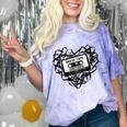 Mixed Tape Emotions Music Lover Nostalgia Quote Premium Tri-Blend Comfort Color Blast T-Shirt Amethyst