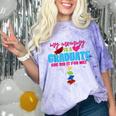 My Mommy Is A Graduate Proud Son Daughter T-Shirt Graduation Comfort Color Blast T-Shirt Amethyst