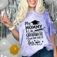 My Mommy Did It And She Did It Graduation Tee For Daughter Comfort Color Blast T-Shirt Amethyst