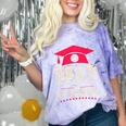 Msn Master Of Science In Nursing College Graduation Premium Tri-Blend Comfort Color Blast T-Shirt Amethyst