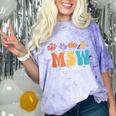 MSW Est 2025 Graduation School Social Worker Shirt Master Comfort Color Blast T-Shirt Amethyst