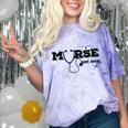 Murse Est 2018 Male Nurse Graduation Comfort Color Blast T-Shirt Amethyst