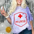 Murse Shirt Perfect For Male Nurse Graduation Comfort Color Blast T-Shirt Amethyst