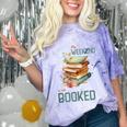 'My Weekend Is All Booked' Reading Book Introvert Librarian Comfort Color Blast T-Shirt Amethyst 'My Weekend Is All Booked' Reading Book Introvert Librarian Comfort Color Blast T-Shirt Amethyst