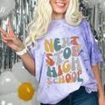 Next Stop High School Middle School Graduation Last Day Comfort Color Blast T-Shirt Amethyst