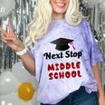 Next Stop Middle School Graduation Comfort Color Blast T-Shirt Amethyst