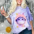 Not a Hugger Cute Pufferfish Autism Awareness Introverts Comfort Color Blast T-Shirt Amethyst