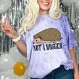 Not A Hugger Hedgehog Introvert Sarcasm Antisocial Comfort Color Blast T-Shirt Amethyst