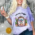 I Am Not a Hugger Introvert Hedgehog With Cactus Comfort Color Blast T-Shirt Amethyst I Am Not a Hugger Introvert Hedgehog With Cactus Comfort Color Blast T-Shirt Amethyst