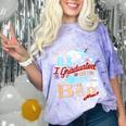 OK I Graduated Can I Go Back To Bed Now Graduation Comfort Color Blast T-Shirt Amethyst