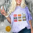 Old School Playlist Nostalgia Vibes Cassette Comfort Color Blast T-Shirt Amethyst
