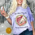 Me After One Social Interaction Introvert Saying Comfort Color Blast T-Shirt Amethyst Me After One Social Interaction Introvert Saying Comfort Color Blast T-Shirt Amethyst