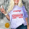I Paused My Game To Graduate Graduation Comfort Color Blast T-Shirt Amethyst