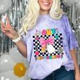 Peace Out 2nd Grade Graduation Last Day School Second Grade Comfort Color Blast T-Shirt Amethyst