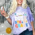 Peace Out 5th Grade Fifth Grade Graduation T-Shirt Comfort Color Blast T-Shirt Amethyst