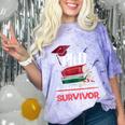 PhD PhD Graduation Gifts PhD Survivor T-Shirt Comfort Color Blast T-Shirt Amethyst