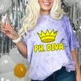 PhD Graduation Ph Diva t Shirt Phdiva Phd t Comfort Color Blast T-Shirt Amethyst