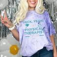 Physical Therapy Graduation Shirt PT Student DPT Grad Comfort Color Blast T-Shirt Amethyst