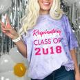 Pink Respiratory Therapist Class Of 2018 Graduation T Shirt Comfort Color Blast T-Shirt Amethyst