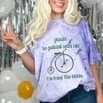 Pleas e Be Pat Ient Wit h Me I'm From The 1900s Comfort Color Blast T-Shirt Amethyst