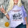 Please Be-Patient-With-Me I'm From The 1900s Comfort Color Blast T-Shirt Amethyst