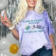 PLEASE BE PATIENT WITH ME I'M FROM THE 1900s 90s Meme Premium Tri-Blend Comfort Color Blast T-Shirt Amethyst