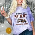 Please Be Patient I'm From The 1900s Antique Car Enthusiast Premium Tri-Blend Comfort Color Blast T-Shirt Amethyst