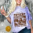 Please Be Patient With Me I'm From The 1900s Country Girl Comfort Color Blast T-Shirt Amethyst