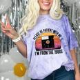 Please Be Patient With Me I'm From The 1900s Floppy Disk Comfort Color Blast T-Shirt Amethyst