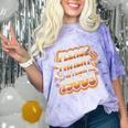 Please Be Patient I'm From The 1900s Groovy Women Premium Comfort Color Blast T-Shirt Amethyst
