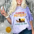 Please Be Patient With My I'm From The 1900s Old Retro Comfort Color Blast T-Shirt Amethyst