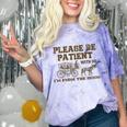 Please Be Patient With Me I'm From The 1900s Retro Horse Comfort Color Blast T-Shirt Amethyst