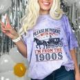 Please Be Patient With Me I'm From The 1900s Retro Nostalgic Comfort Color Blast T-Shirt Amethyst Please Be Patient With Me I'm From The 1900s Retro Nostalgic Comfort Color Blast T-Shirt Amethyst