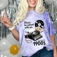 Please Be Patient I'm From The 1900s Sarcastic Joke Premium Tri-Blend Comfort Color Blast T-Shirt Amethyst