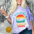 Please Be Patient I'm From The 1900s Ship Men Women Comfort Color Blast T-Shirt Amethyst