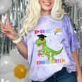 Pre k Graduation We Are Done Class 2023 Pre-k Dinosaur Boys Comfort Color Blast T-Shirt Amethyst