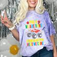 Pre-K Graduation Monster Truck Kindergarten Here We Come Comfort Color Blast T-Shirt Amethyst