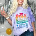 Pre-K Prek3 Prek4 Graduate Quarantine Preschool Graduation Comfort Color Blast T-Shirt Amethyst