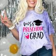 Preschool Graduation Shirt For Girl 2019 Miss Preschool Grad Comfort Color Blast T-Shirt Amethyst