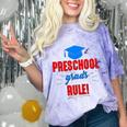 Preschooler Graduation Grad Cap Preschool Grads Rule Comfort Color Blast T-Shirt Amethyst