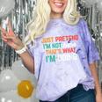 Pretend I Am Not Here That's What I'm Doing Introvert Comfort Color Blast T-Shirt Amethyst Pretend I Am Not Here That's What I'm Doing Introvert Comfort Color Blast T-Shirt Amethyst