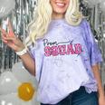 Prom Squad Prom Graduation Class Of 2024 Leopard Matching Comfort Color Blast T-Shirt Amethyst