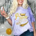 Prom Squad Graduation Class Of 2025 Party Comfort Color Blast T-Shirt Amethyst
