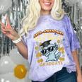 Proud 8th Grade Graduate Axolotl Graduation Eighth Comfort Color Blast T-Shirt Amethyst