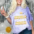 Proud Abuela Class Of 2023 PHD Graduate Doctorate Graduation Comfort Color Blast T-Shirt Amethyst