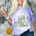 Proud Air Force Cousin Deployment Homecoming Graduation Comfort Color Blast T-Shirt Amethyst