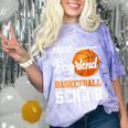 Proud Boyfriend Of A 2025 Senior Graduation Basketball Comfort Color Blast T-Shirt Amethyst