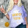 Proud Bro Of a Class Of 2026 Graduate For Graduation Comfort Color Blast T-Shirt Amethyst