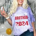 Proud Brother Of a Class Of 2024 Graduate For Graduation Comfort Color Blast T-Shirt Amethyst